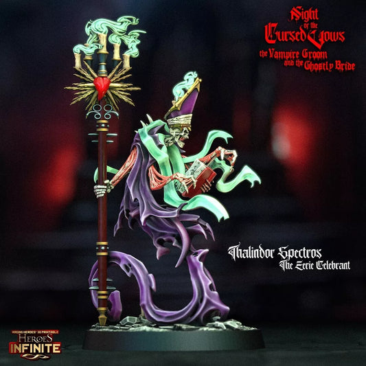 Thalindor Spectors, The Eerie Celebrant - Night of the Cursed Vows | Compatible with Tabletop Wargames