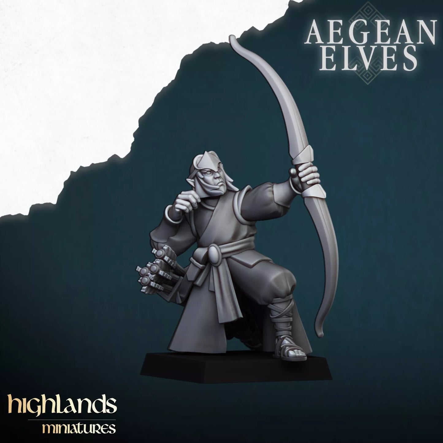 High Elf Archers | Compatible with OW, WFB, AOF, and More