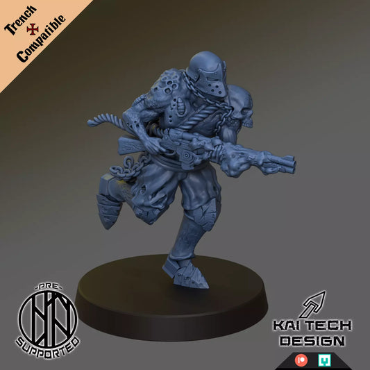 Corpse Guard (Ranged) - Trench Warband Miniatures | Compatible with Tabletop Wargames