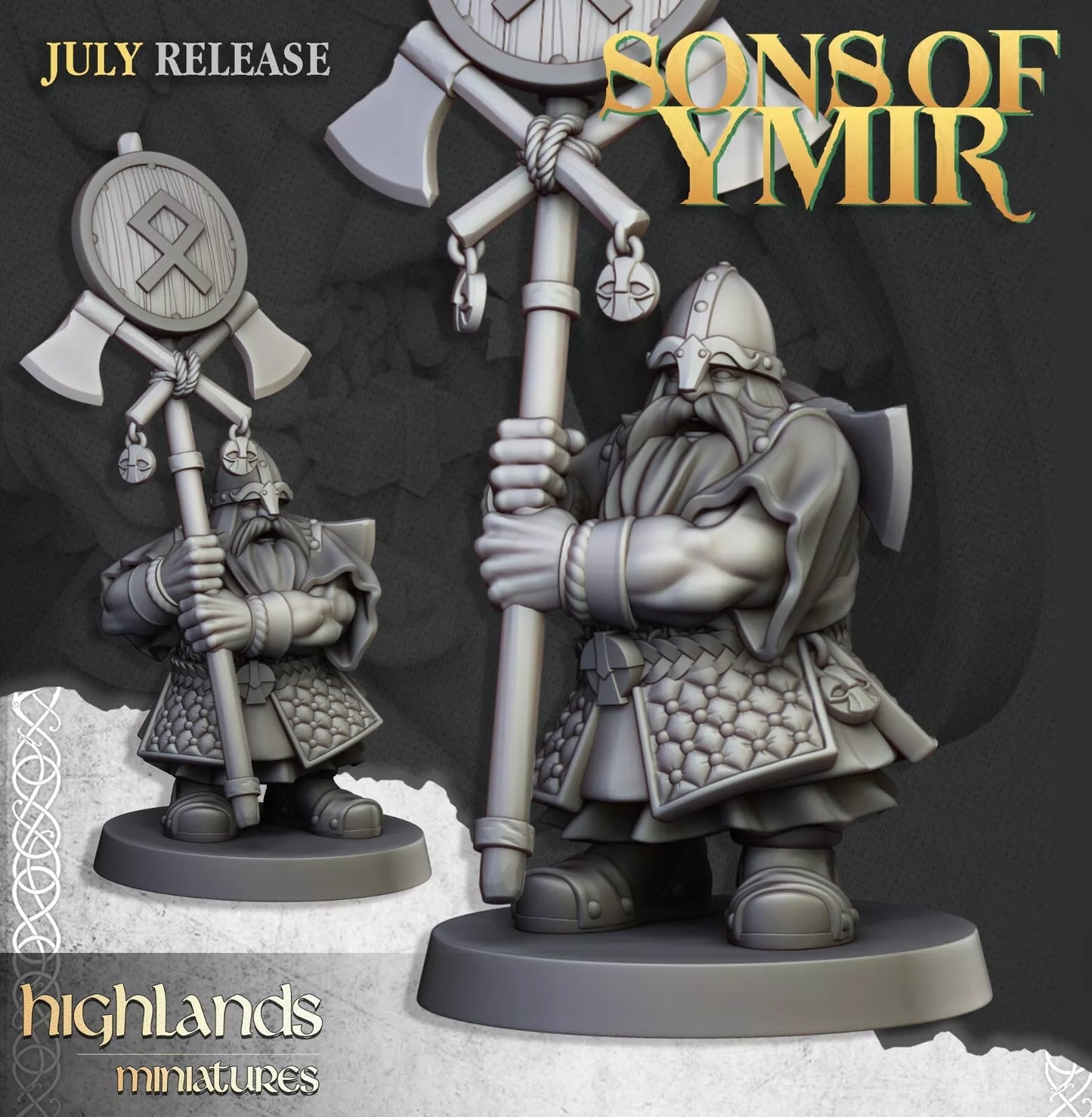 Dwarf Marksmen - Highlands Miniatures | Compatible with OW, WFB, AOF, and More