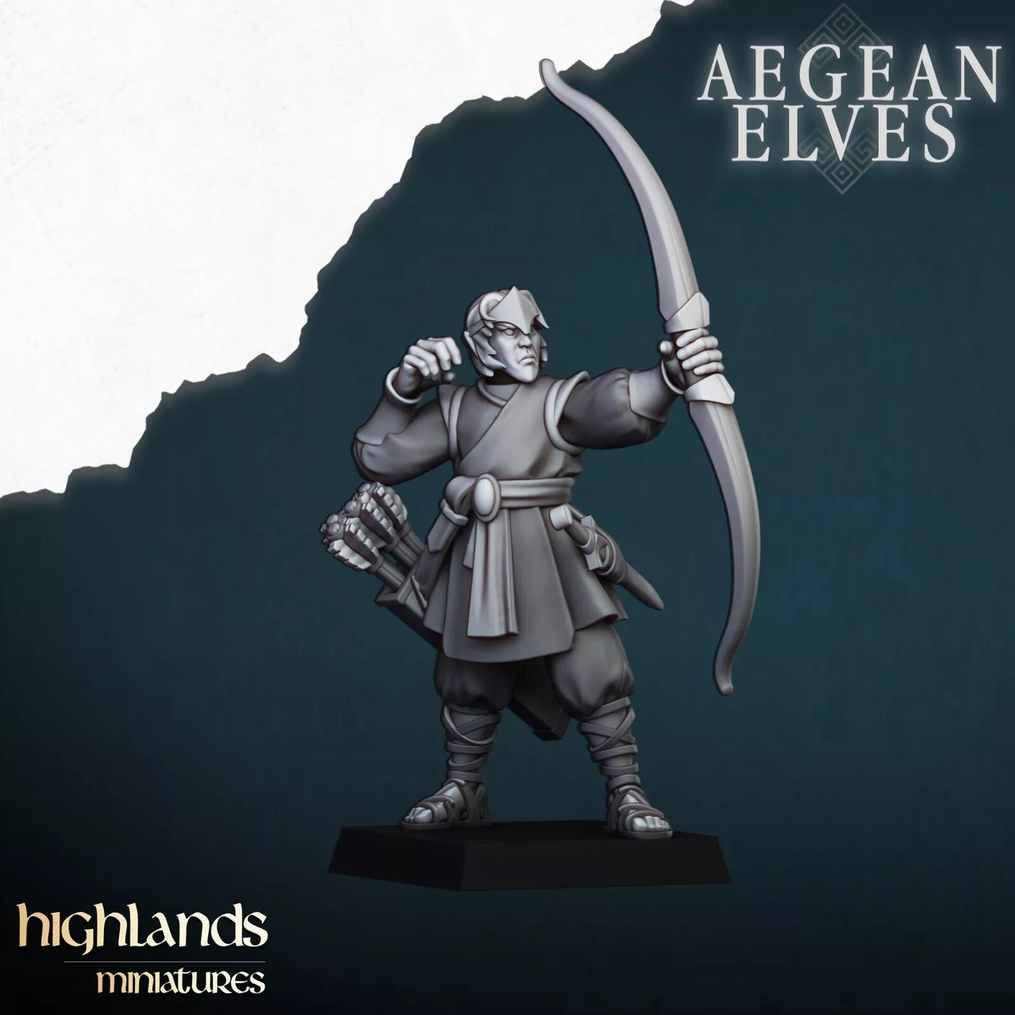 High Elf Archers | Compatible with OW, WFB, AOF, and More