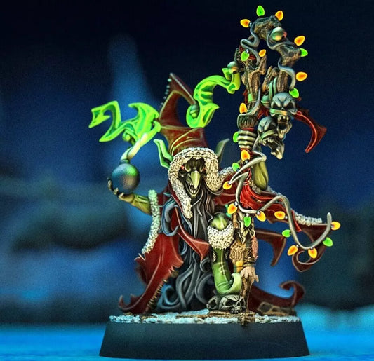 Grimble Sootcloak - Christmas Edition Goblin Shaman