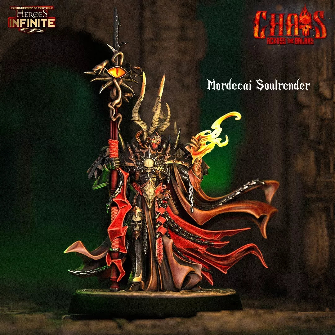 Mordecai Soulrender - Chaos Across the Galaxy | Compatible with Tabletop Wargames