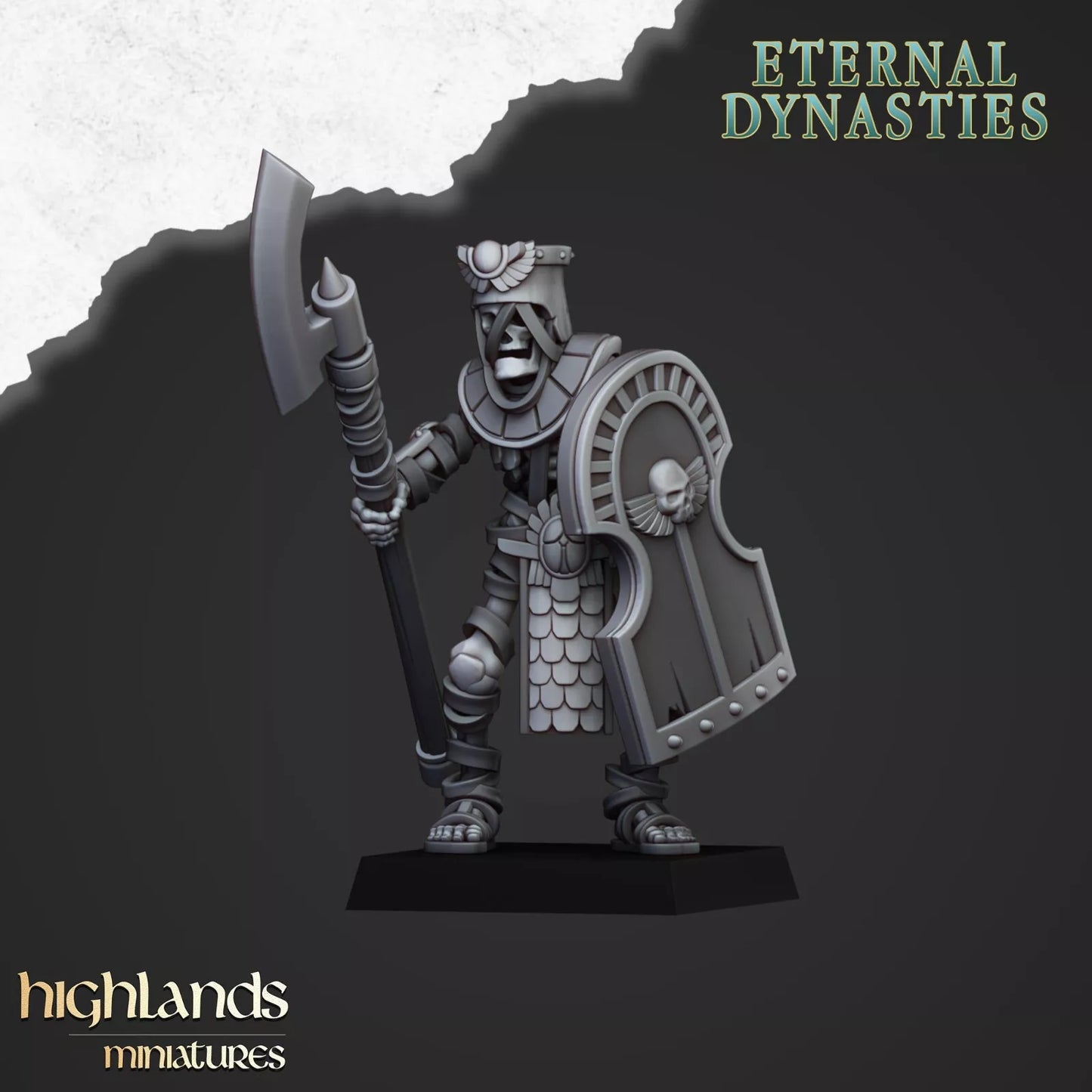 Ancient Halberd Guard | Compatible with OW, WFB, AOF, and More