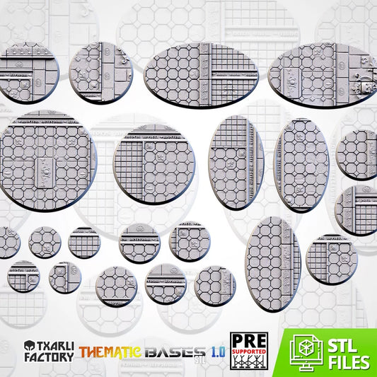 Royal Palace Thematic Bases 10 Pack For Miniatures