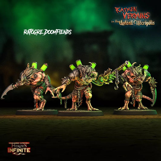 Ratogre Doomfiends | 3 Man Squad