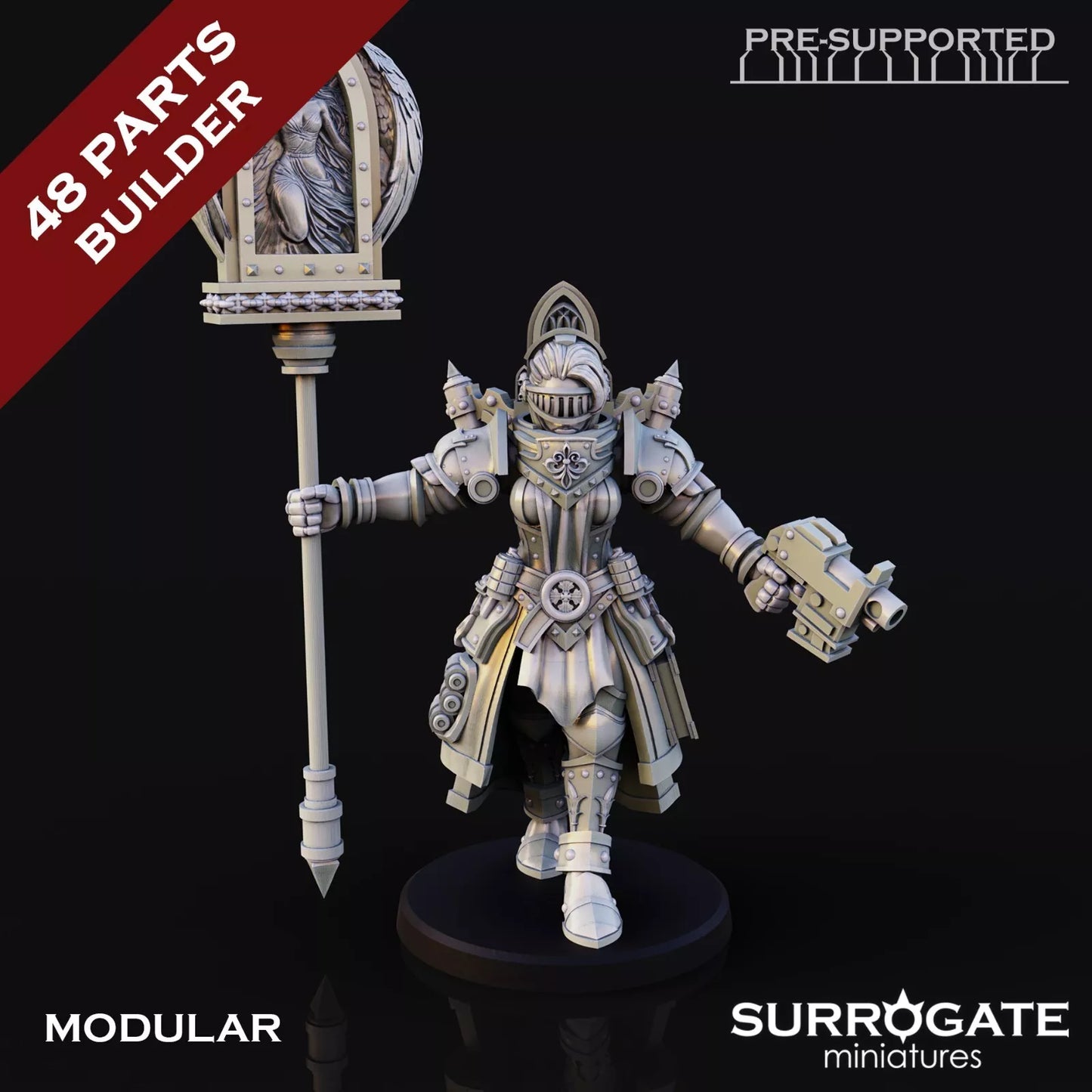 Daughters of Dawn Daughters Squad, Surrogate Miniatures | 5 Woman Unit