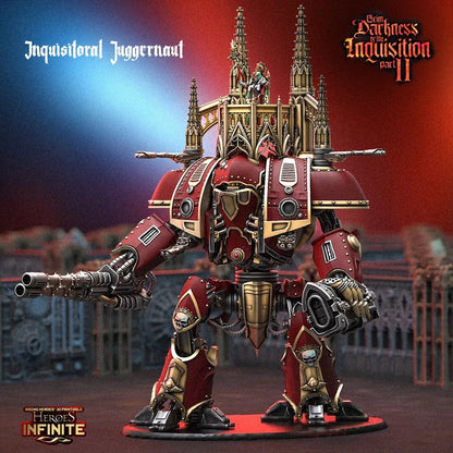 Inquisitorial Juggernaut (Knight), Defender of the Imperium - Grim Darkness | Compatible with Tabletop Wargames