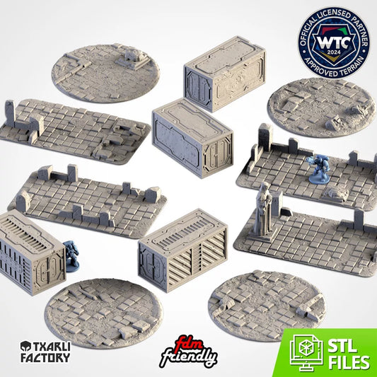 City Ruins WTC Set 02 - Official WTC Approved Terrain | For D&D Campaigns & Tabletop Games