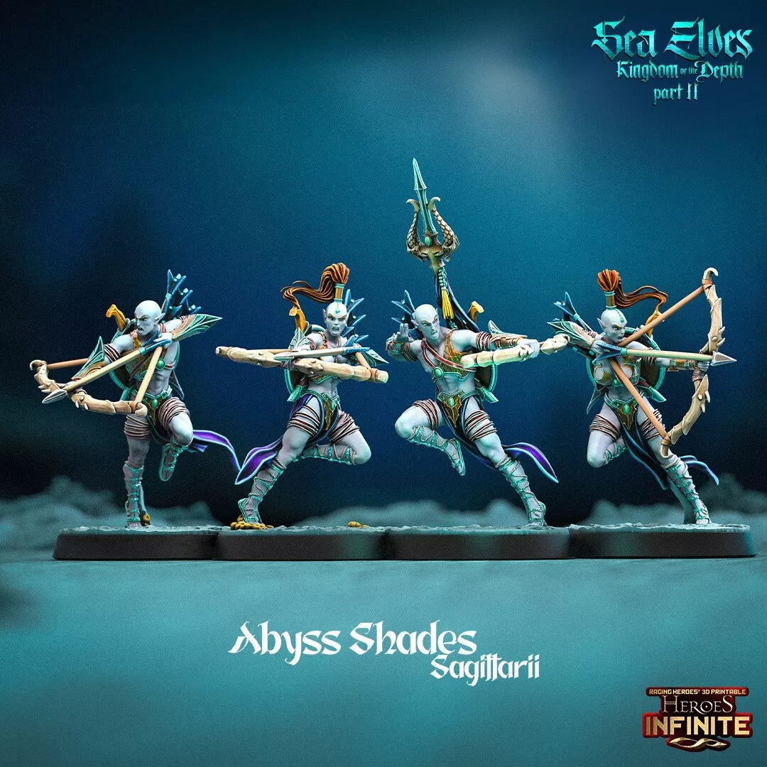 Abyss Shades Sagittarii Squad – 5-Man Unit (4 Troops & 1 Leader)