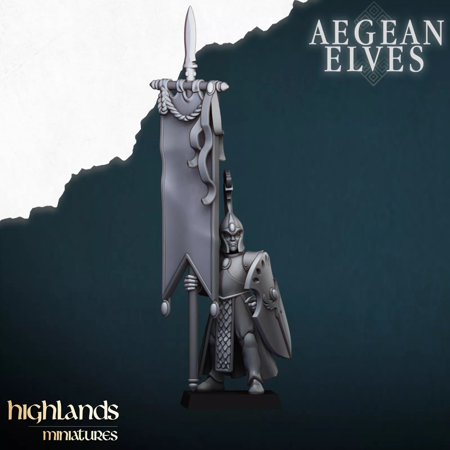 High Elf Spearmen | Compatible with OW, WFB, AOF, and More