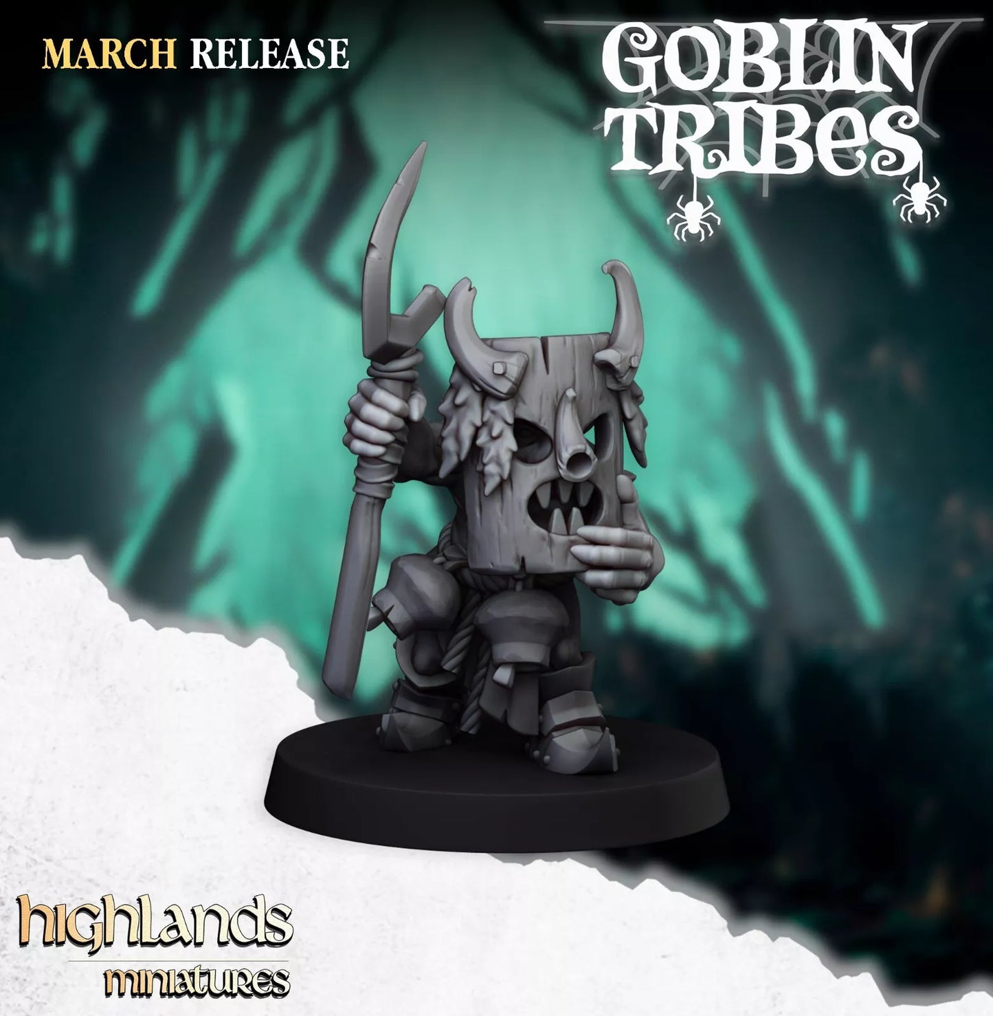 Fantasy Wargaming Swamp Goblins Herd | Compatible with OW, WFB, AOF, and More