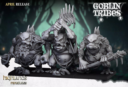 Fantasy Wargaming Swamp Goblins Trolls | Compatible with OW, WFB, AOF, and More