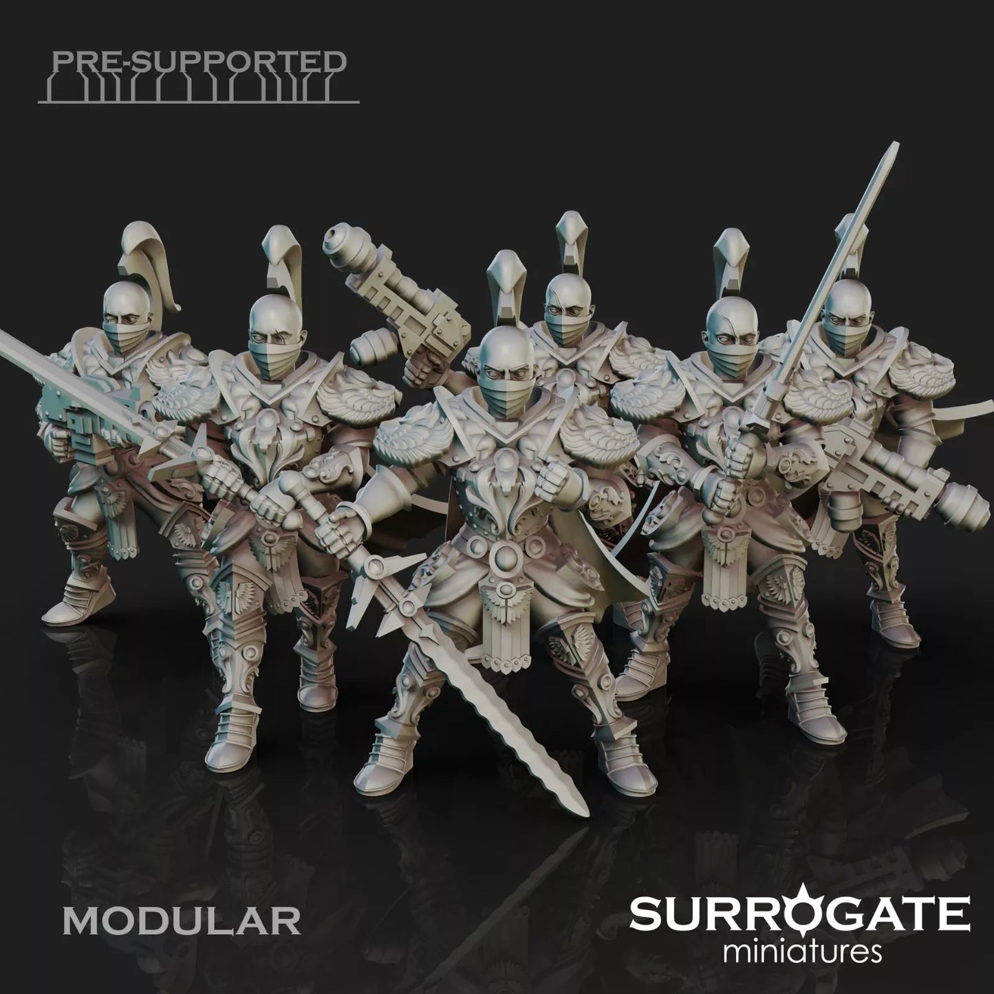 Tacitus Sororis, Surrogate Miniatures | 6 Woman Squad