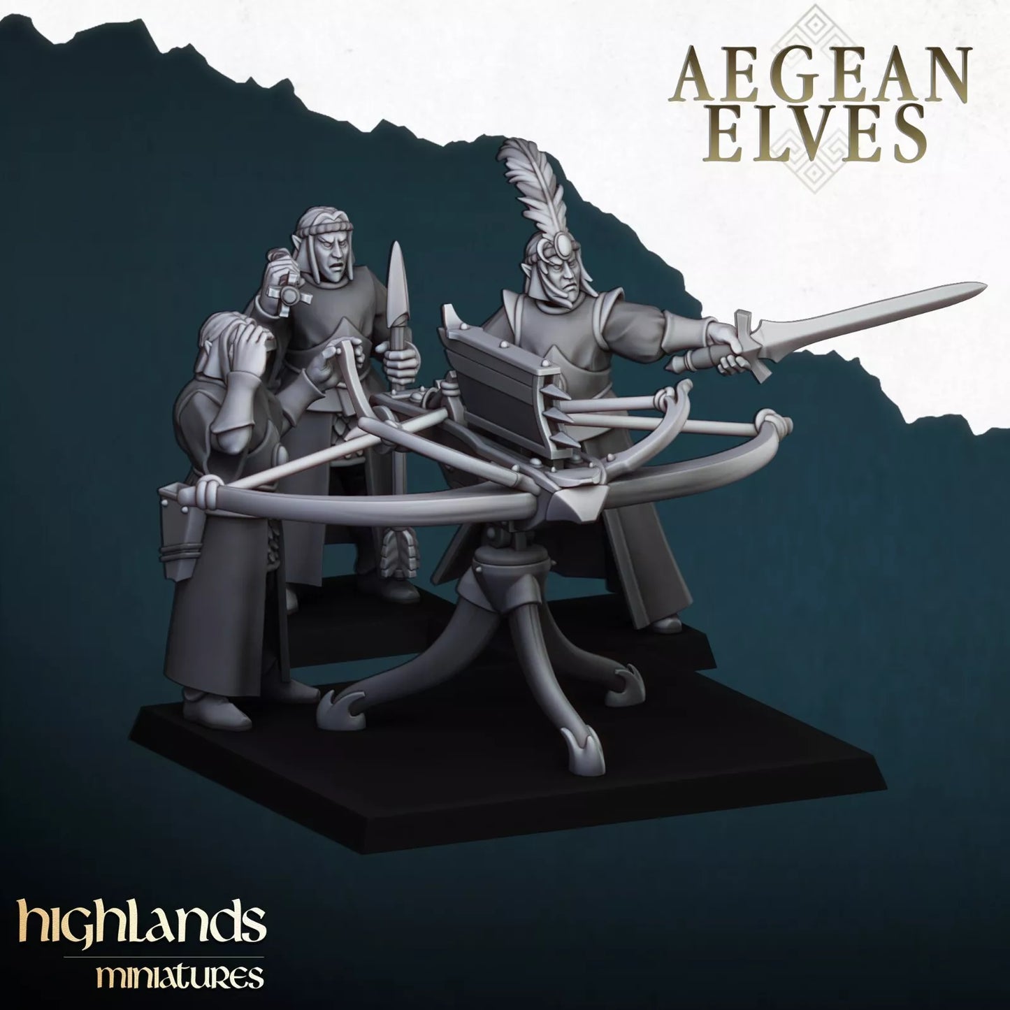 High Elf Ballista | Compatible with OW, WFB, AOF, and More