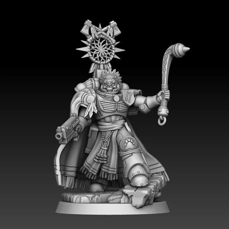 Guardians of the Path - Chaplain | For Tabletop Wargaming