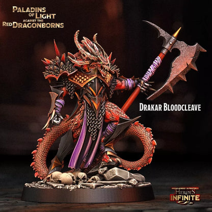 Drakar Bloodcleave – Exquisite 32mm Heroic Scale Miniature