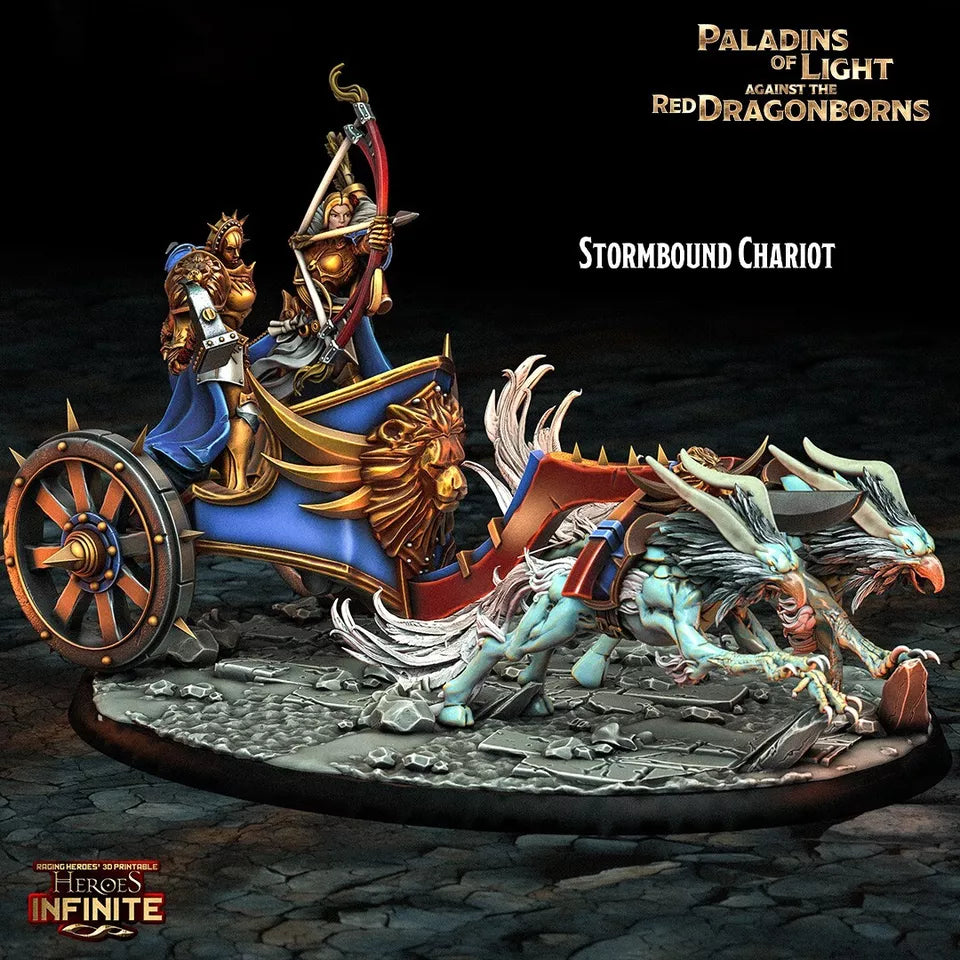 Stormbound Chariot - Epic Miniature for Wargames and RPGs