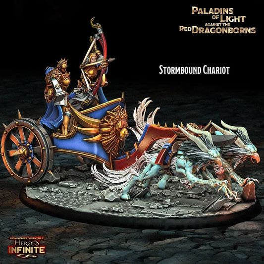 Stormbound Chariot - Epic Miniature for Wargames and RPGs