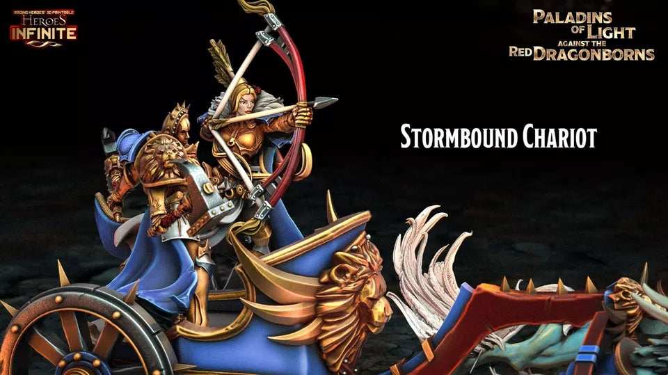 Stormbound Chariot - Epic Miniature for Wargames and RPGs