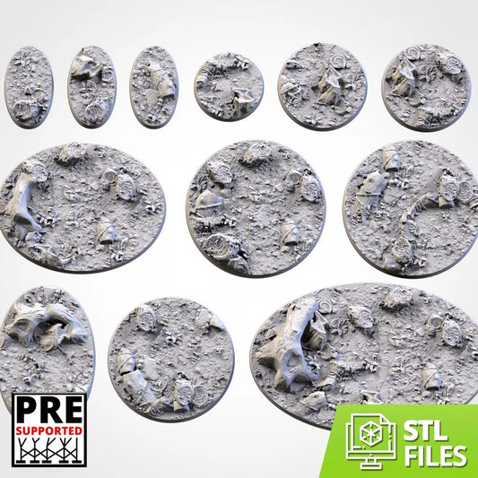 Forest Thematic Bases 10 Pack For Miniatures