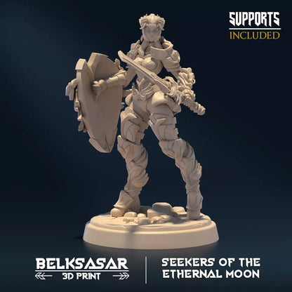 Seekers of the Eternal Moon: Custodian Vigilants | Compatible with Tabletop Wargames