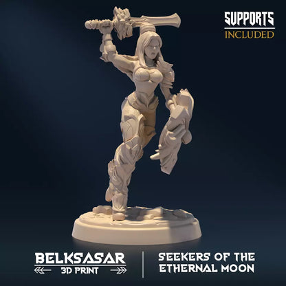 Seekers of the Eternal Moon: Custodian Vigilants | Compatible with Tabletop Wargames