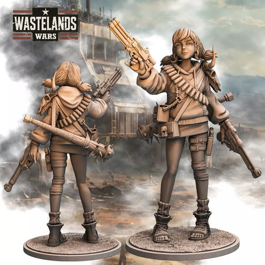 Wasteland Girls - Fallout Wastelands | Compatible with Tabletop Wargames