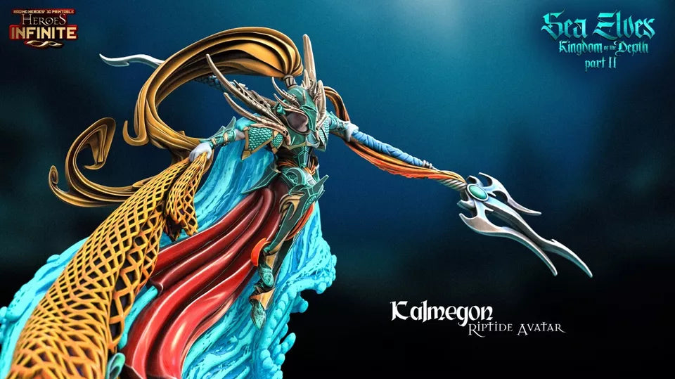 Kalmegon Riptide Avatar - Sea Elves Collection