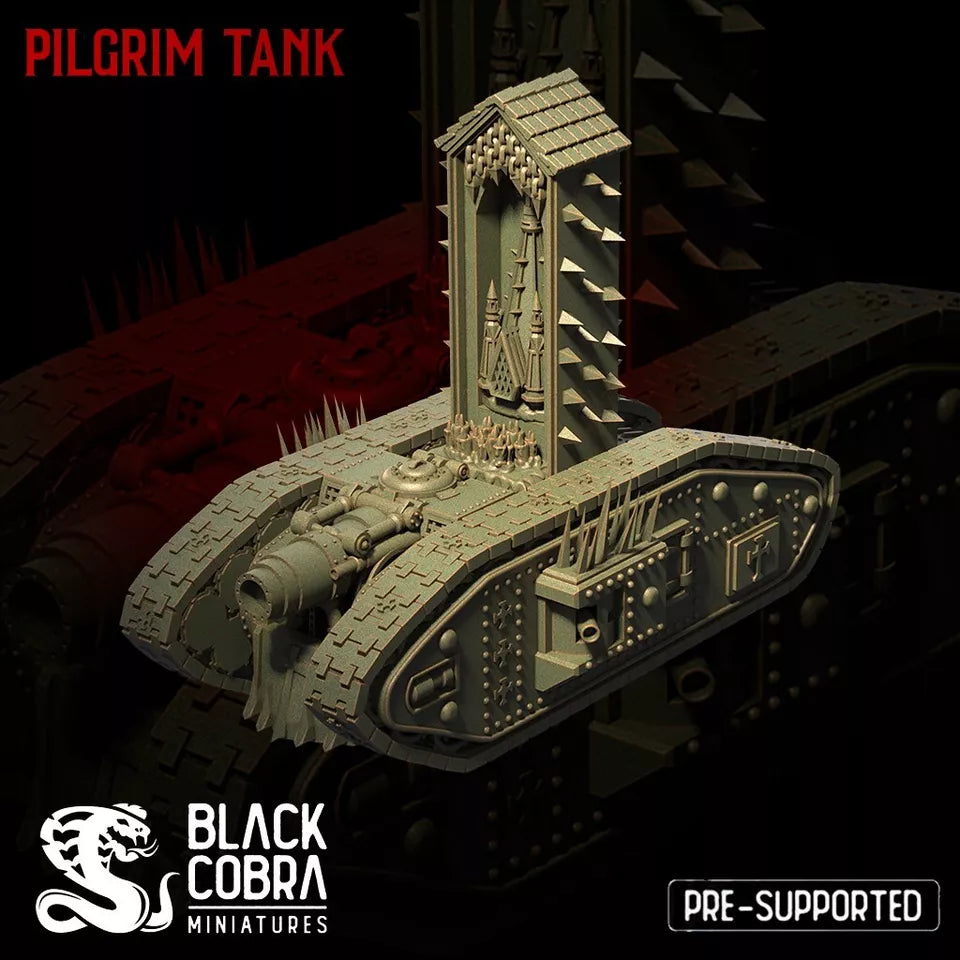 Trench Pilgrim Tank - Trench Warband Miniatures | Compatible with Tabletop Wargames