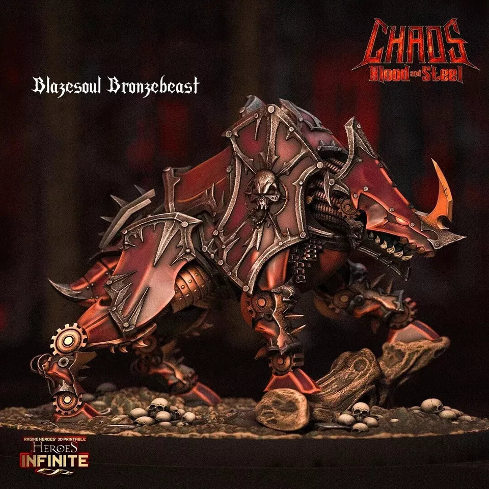 Blazesoul Bronzebeast - Chaos Armored Beast