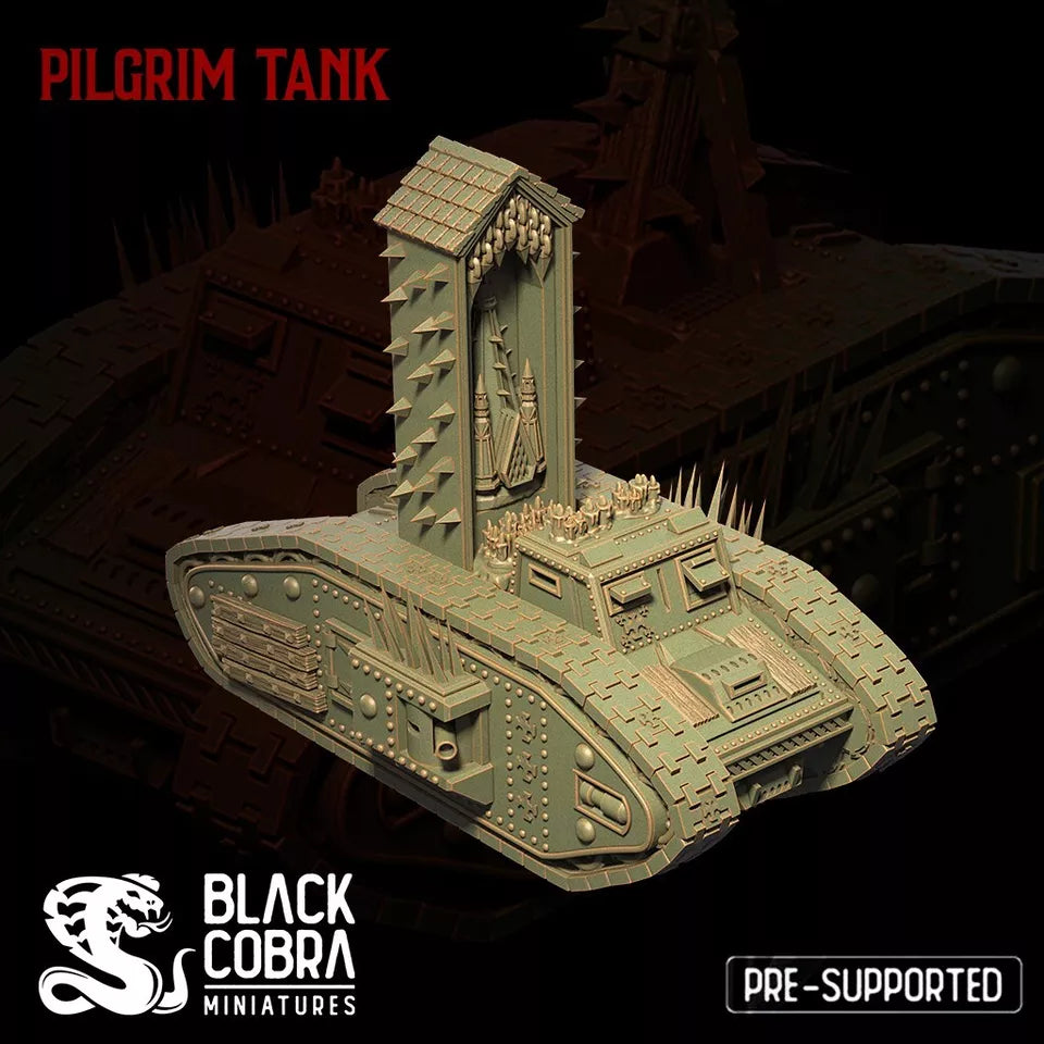 Trench Pilgrim Tank - Trench Warband Miniatures | Compatible with Tabletop Wargames