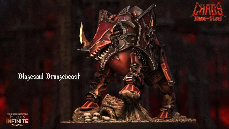 Blazesoul Bronzebeast - Chaos Armored Beast