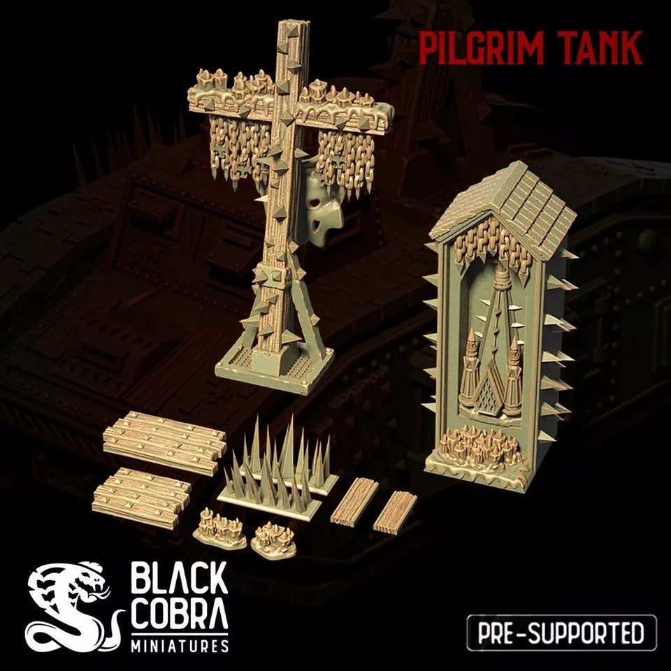 Trench Pilgrim Tank - Trench Warband Miniatures | Compatible with Tabletop Wargames