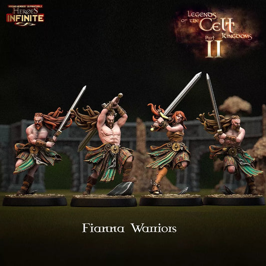 Fianna Warriors – Celtic Heroes Squad | 5 - Man Squad