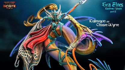 Kalmegon on Chasm Wyrm - Kingdom of the Depth