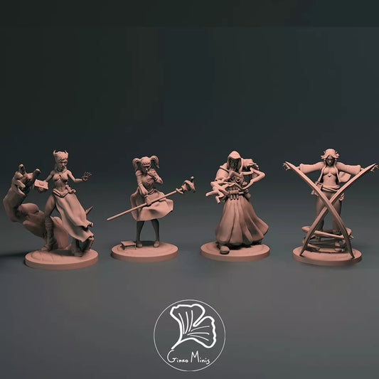 Mages Bundle | 28mm Miniatures for Roleplaying Games