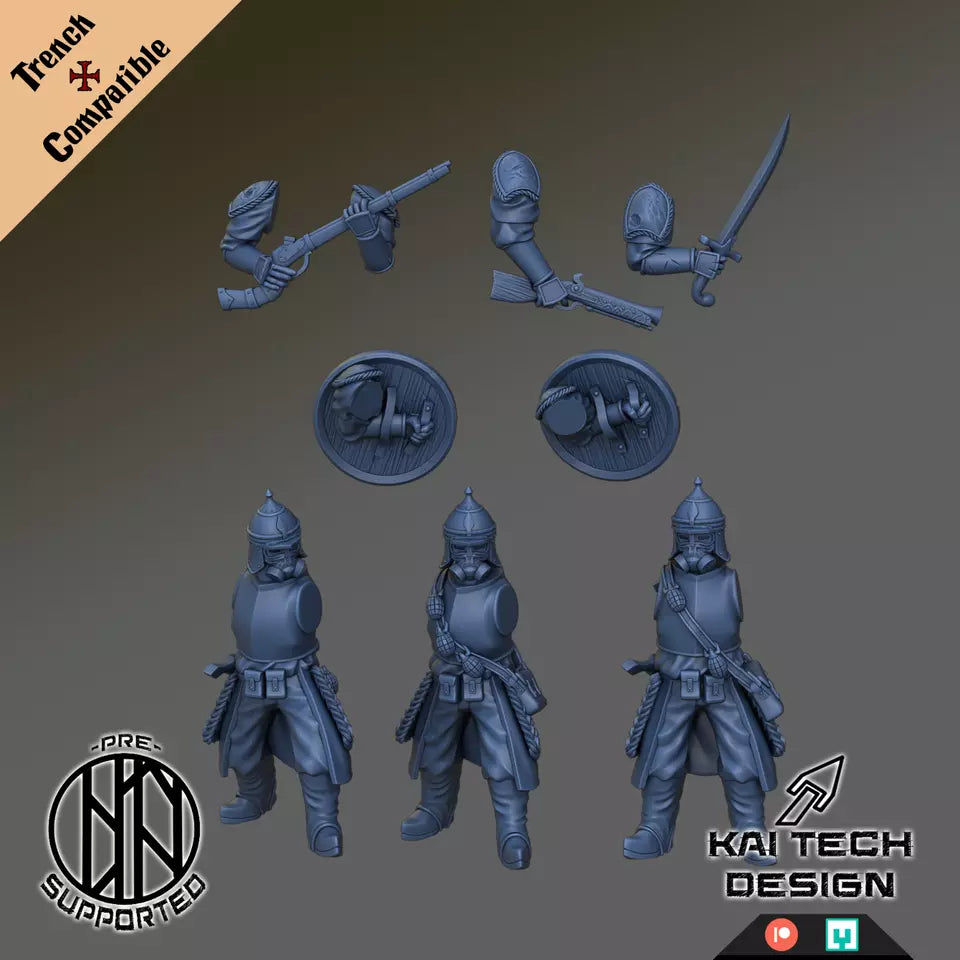 Sappers - Trench Warband Miniatures | Compatible with Tabletop Wargames