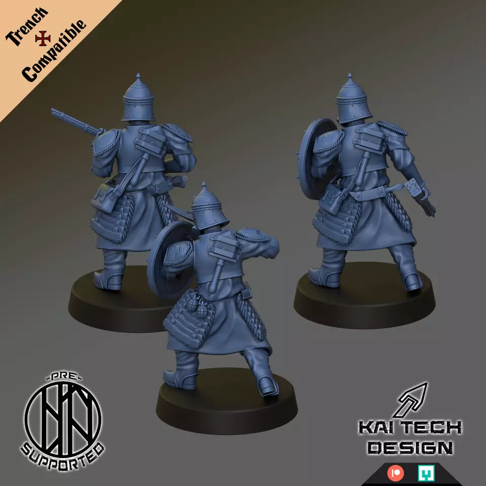 Sappers - Trench Warband Miniatures | Compatible with Tabletop Wargames