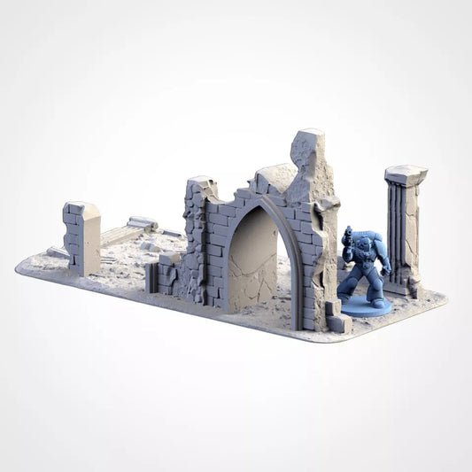 Classic Ruins WTC Set 02 - Official WTC Approved Terrain | For D&D Campaigns & Tabletop Games