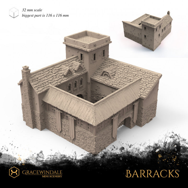 Barracks For D&D Campaigns & Tabletop Games