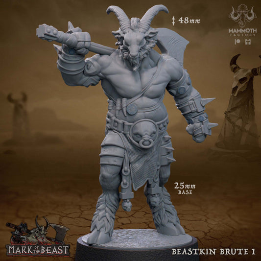 Beastskin Brute - For D&D Campaigns & Tabletop Games