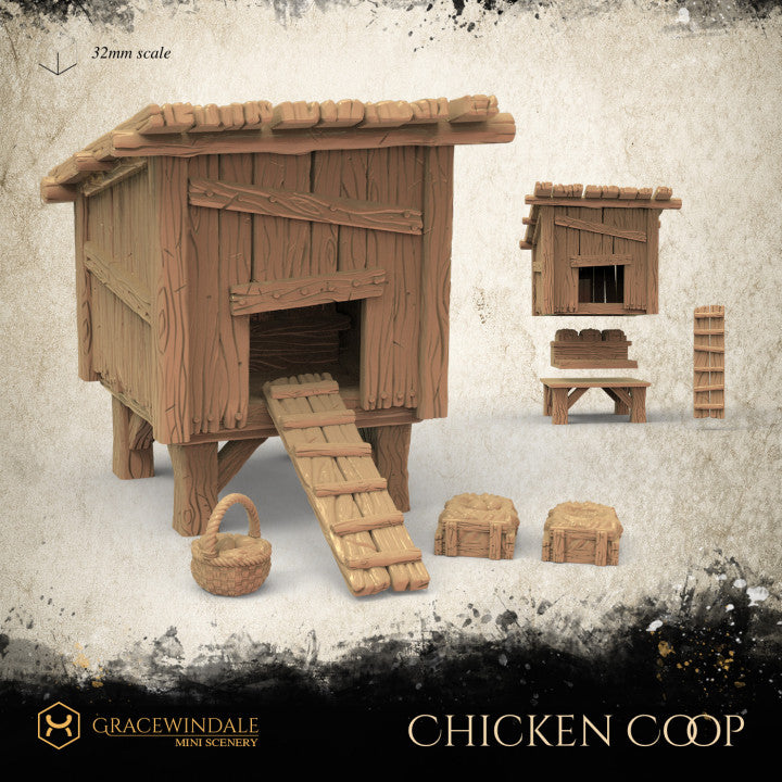 Chicken Coop For D&D Campaigns & Tabletop Games