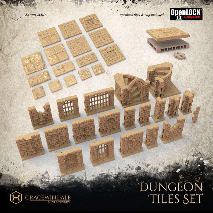 Dungeon Tiles For D&D Campaigns & Tabletop Games