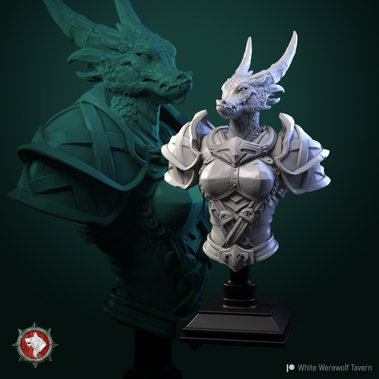 Arsha - Dragonborn Show Quality Bust for Display
