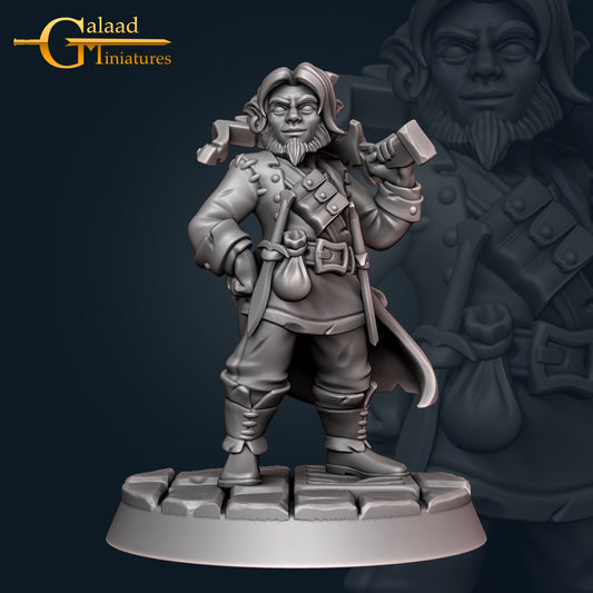 Baltar Dwarf Rogue For D&D Campaigns & Tabletop Games