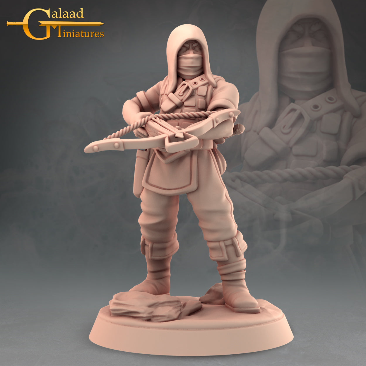 Bandit -03: 3D Resin Printed DnD (D&D) Pathfinder Miniatures