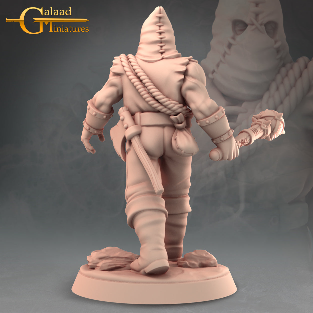 Bandit -04: 3D Resin Printed DnD (D&D) Pathfinder Miniatures