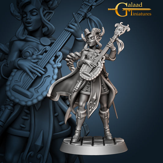 Astonia Tiefling Bard: For D&D Campaigns & Tabletop Games