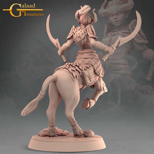 Centaur -03A: 3D Resin Printed DnD (D&D) Pathfinder Miniatures